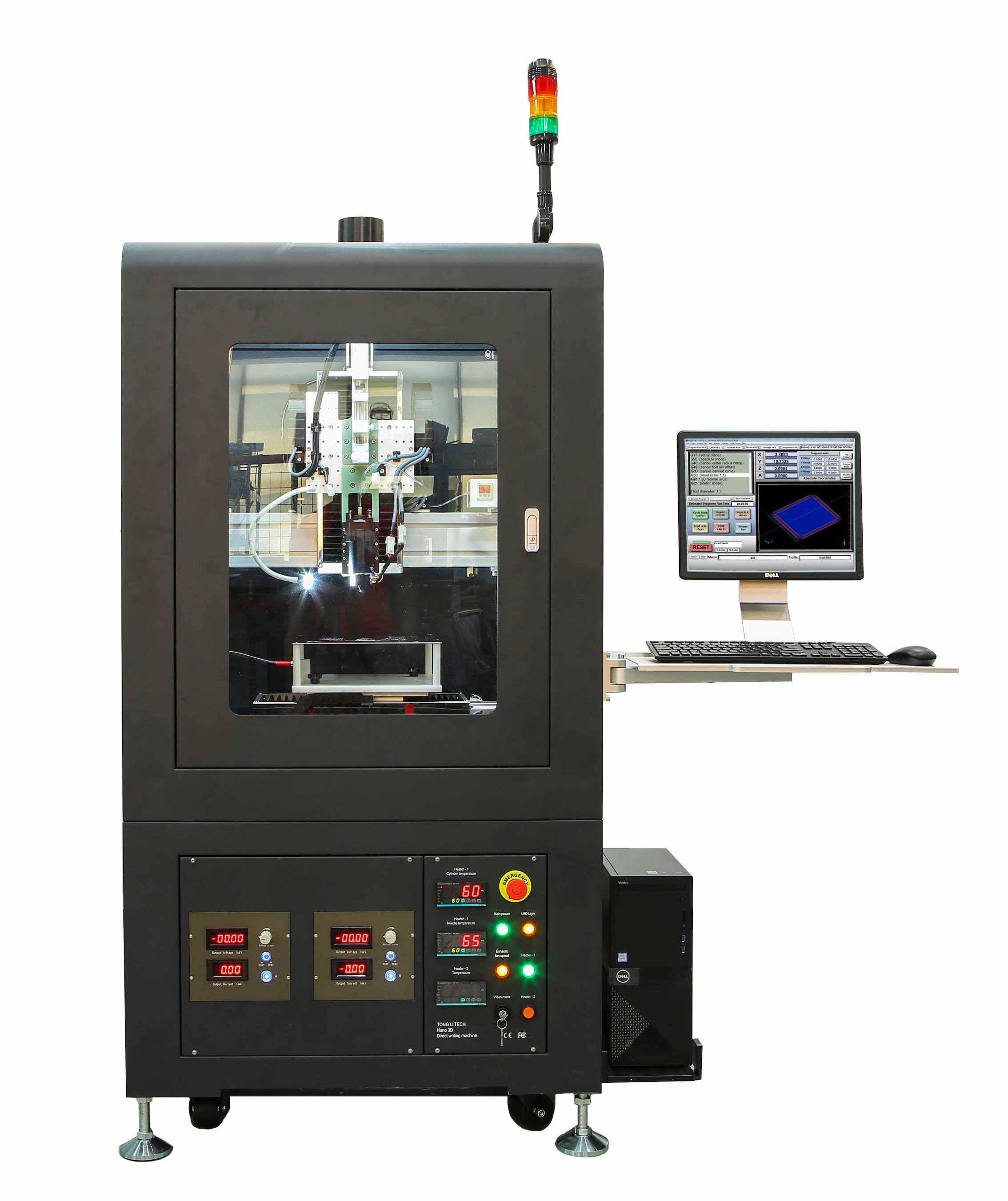 三合一電紡直寫機（3D微納打印機）TL-Trinity